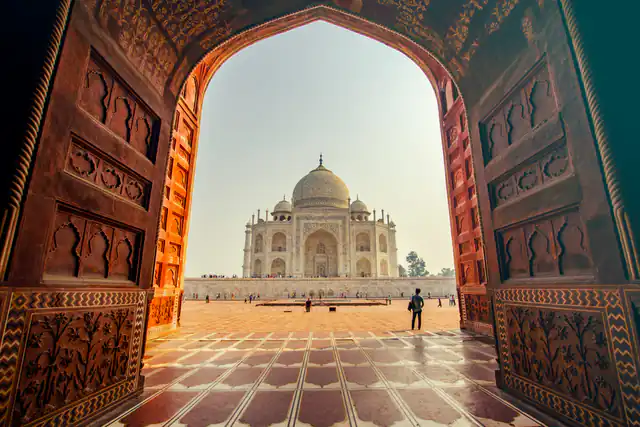 taj mahal, agra