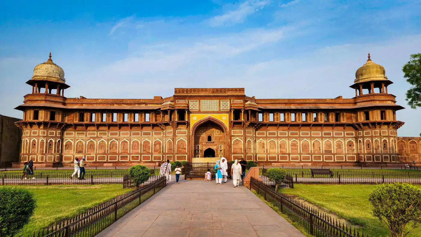 Jahangiri Mahal palace inside Agra Fort, Agra